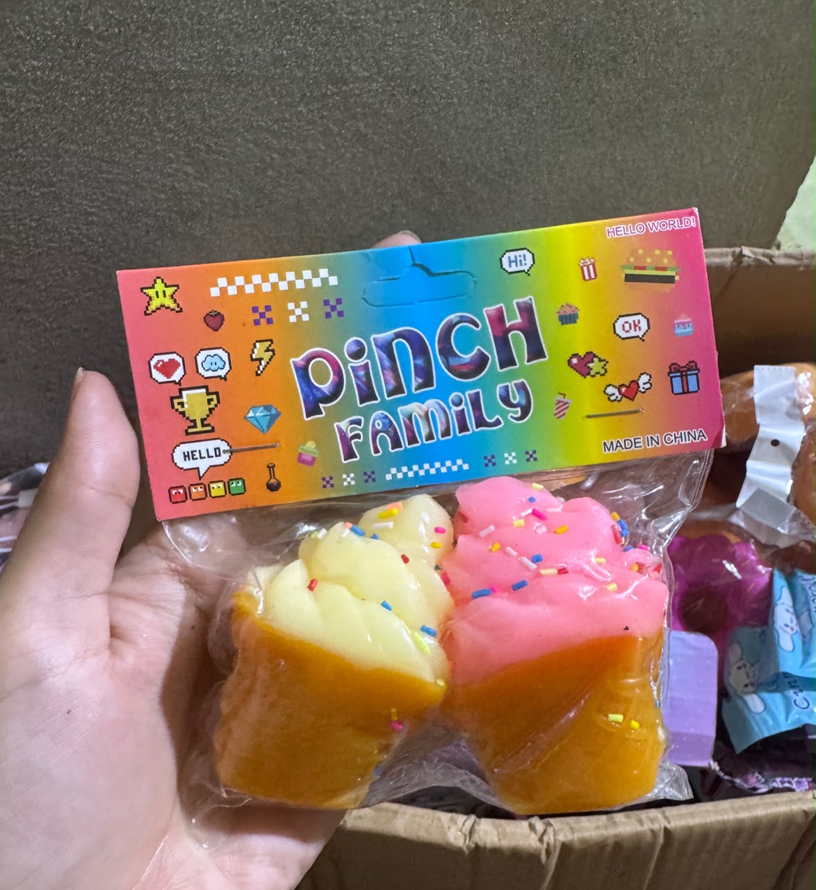 Ice-Cone Taba Squishy | Pinch Family