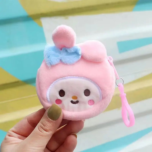 Kuromi Keyring - Coin Pouch
