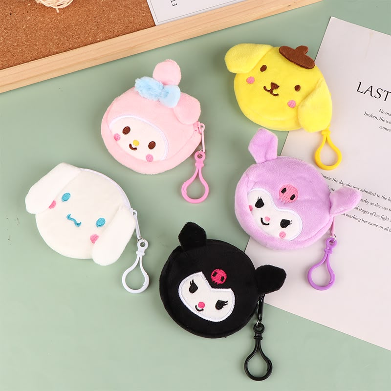 Kuromi Keyring - Coin Pouch