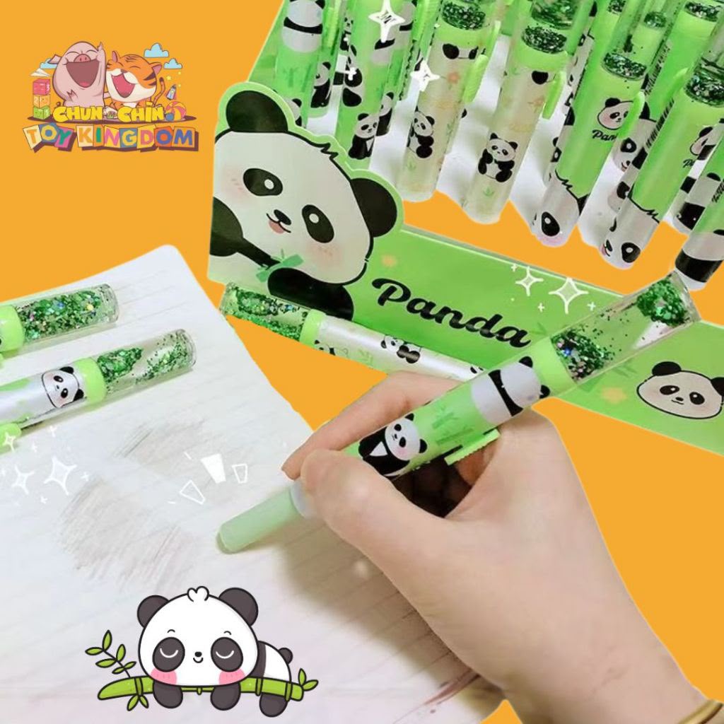 Glitter Panda - Press Eraser