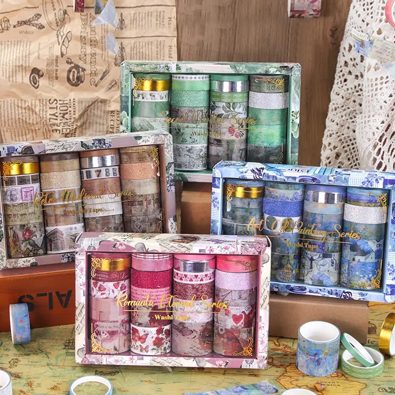 Retro Medieval Series - Washi Tape Box