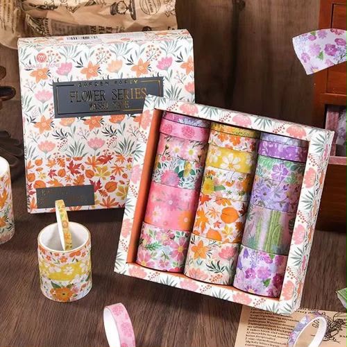 Floral Series - Washi tape box