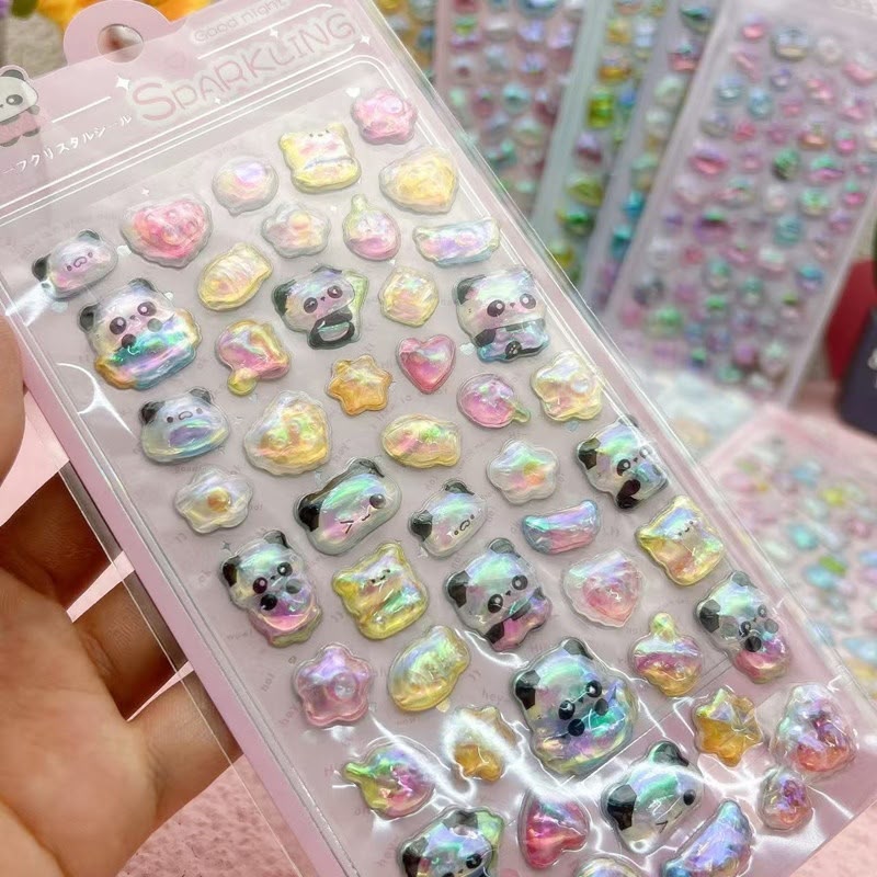 Sparkling 3d Pop - Stickers