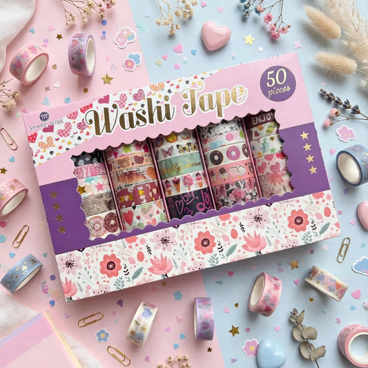 Magical Washi Tape - 50 Rolls