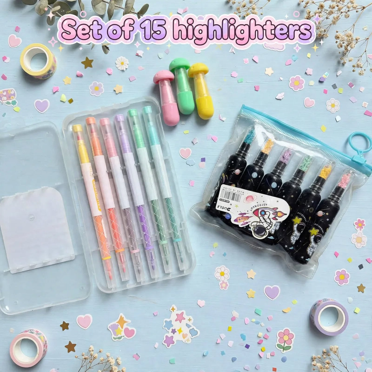 Set of 15 - Highlighters