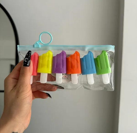 Popsicle Highlighter - Set of 6