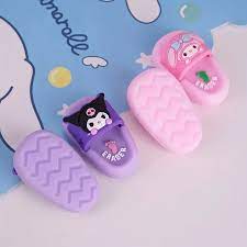 Kuromi Slipper Eraser - Set of 2