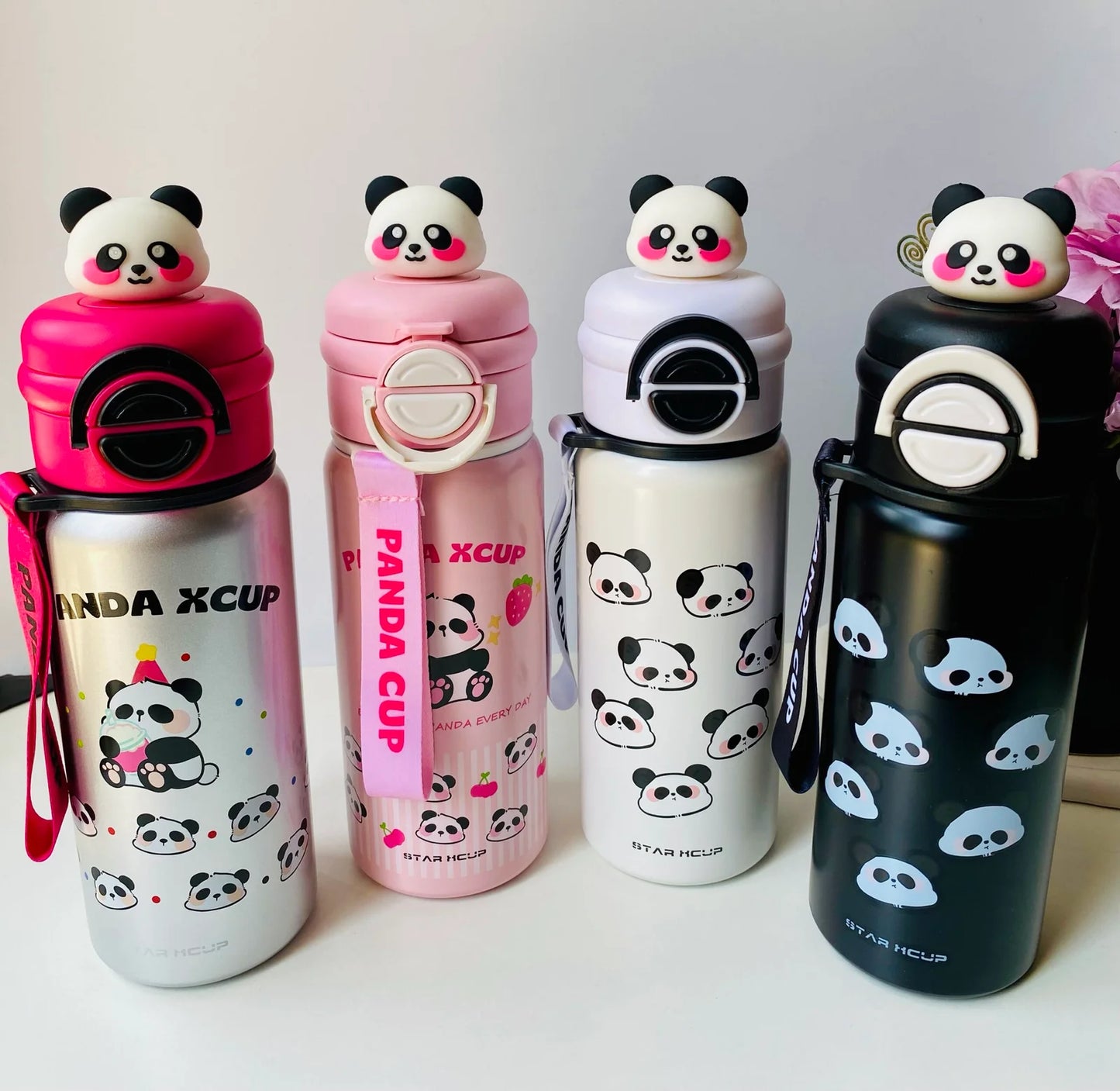 Pookie panda dual sip - water bottle