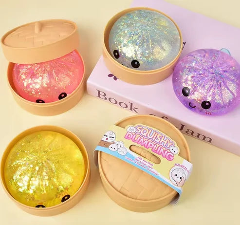 Glitter Orbeez Dumpling - Squishy
